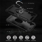 Til Samsung Galaxy A34 5G Ring Holder Kickstand Cover TPU + PC Beskyttende Telefoncover