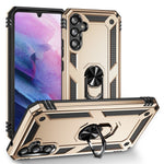 Til Samsung Galaxy A34 5G Ring Holder Kickstand Cover TPU + PC Beskyttende Telefoncover