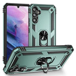 Til Samsung Galaxy A34 5G Ring Holder Kickstand Cover TPU + PC Beskyttende Telefoncover