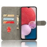 Mobiltelefoncover til Samsung Galaxy A13 4G, Anti-ridse læder telefoncover med stativ, RFID-blokerende pung