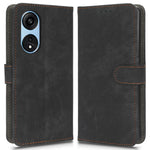 For Oppo Reno8 T 5G / A1 Pro 5G RFID Blocking Wallet Cover Anti-Scratch Stand Leather Phone Case