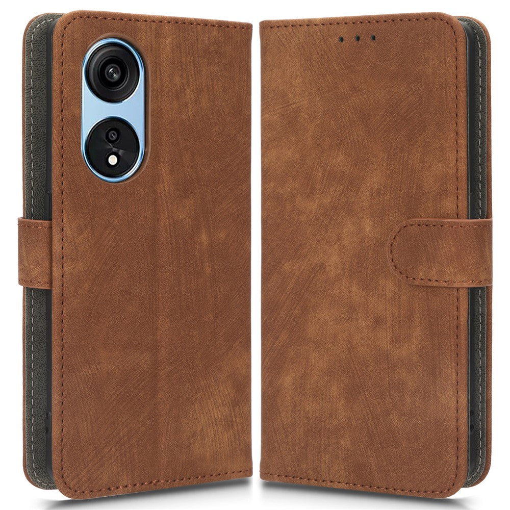 For Oppo Reno8 T 5G / A1 Pro 5G RFID Blocking Wallet Cover Anti-Scratch Stand Leather Phone Case