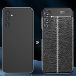 Samsung Galaxy A24 4G (162,1 x 77,6 x 8,3 mm) Litchitexturerat mobilskal Slimmat fallskyddande TPU-mobilskal