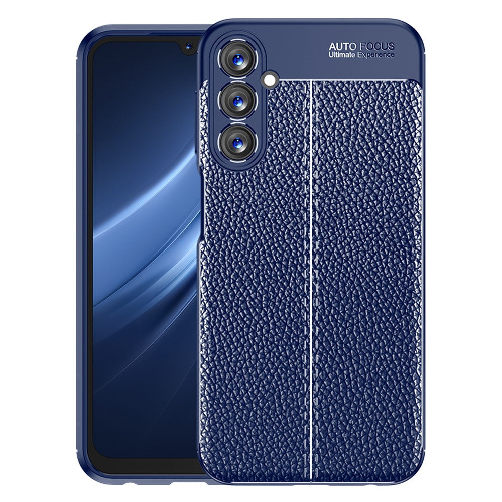 Samsung Galaxy A24 4G (162,1 x 77,6 x 8,3 mm) Litchitexturerat mobilskal Slimmat fallskyddande TPU-mobilskal