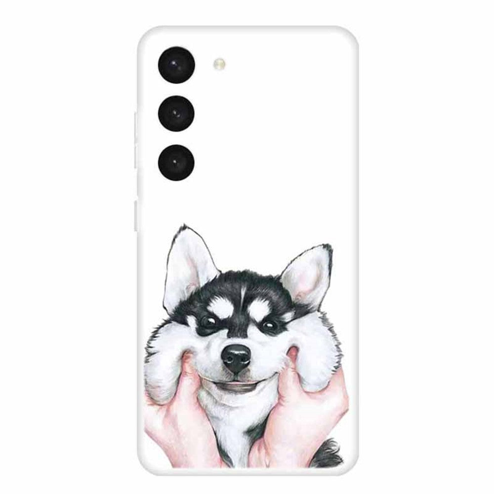 TPU Phone Case for Samsung Galaxy S23 Pattern Printing Slim Soft Shockproof Cover