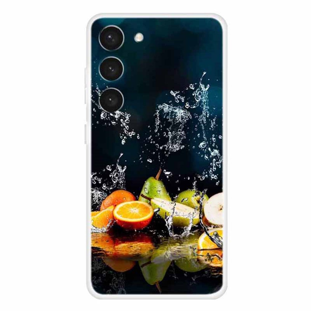 For Samsung Galaxy S23 Pattern Design Phone Case Soft TPU Protective Cover