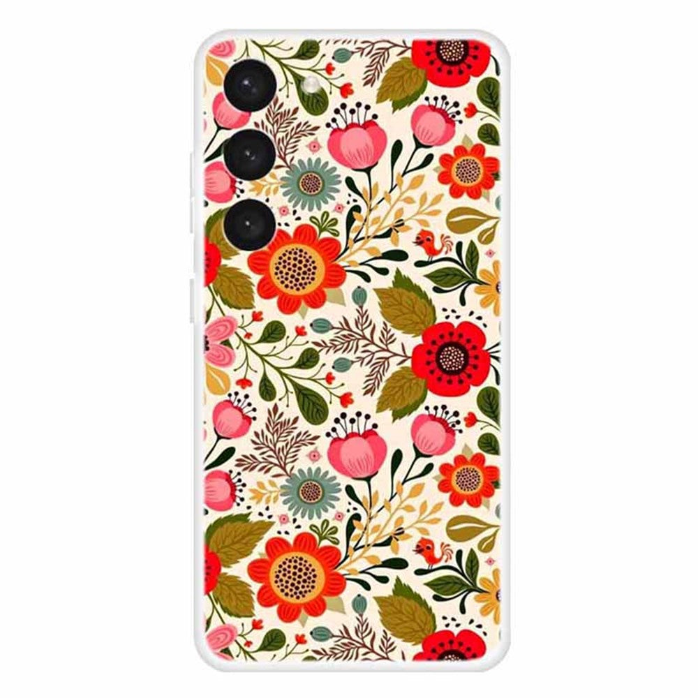 For Samsung Galaxy S23 Pattern Design Phone Case Soft TPU Protective Cover