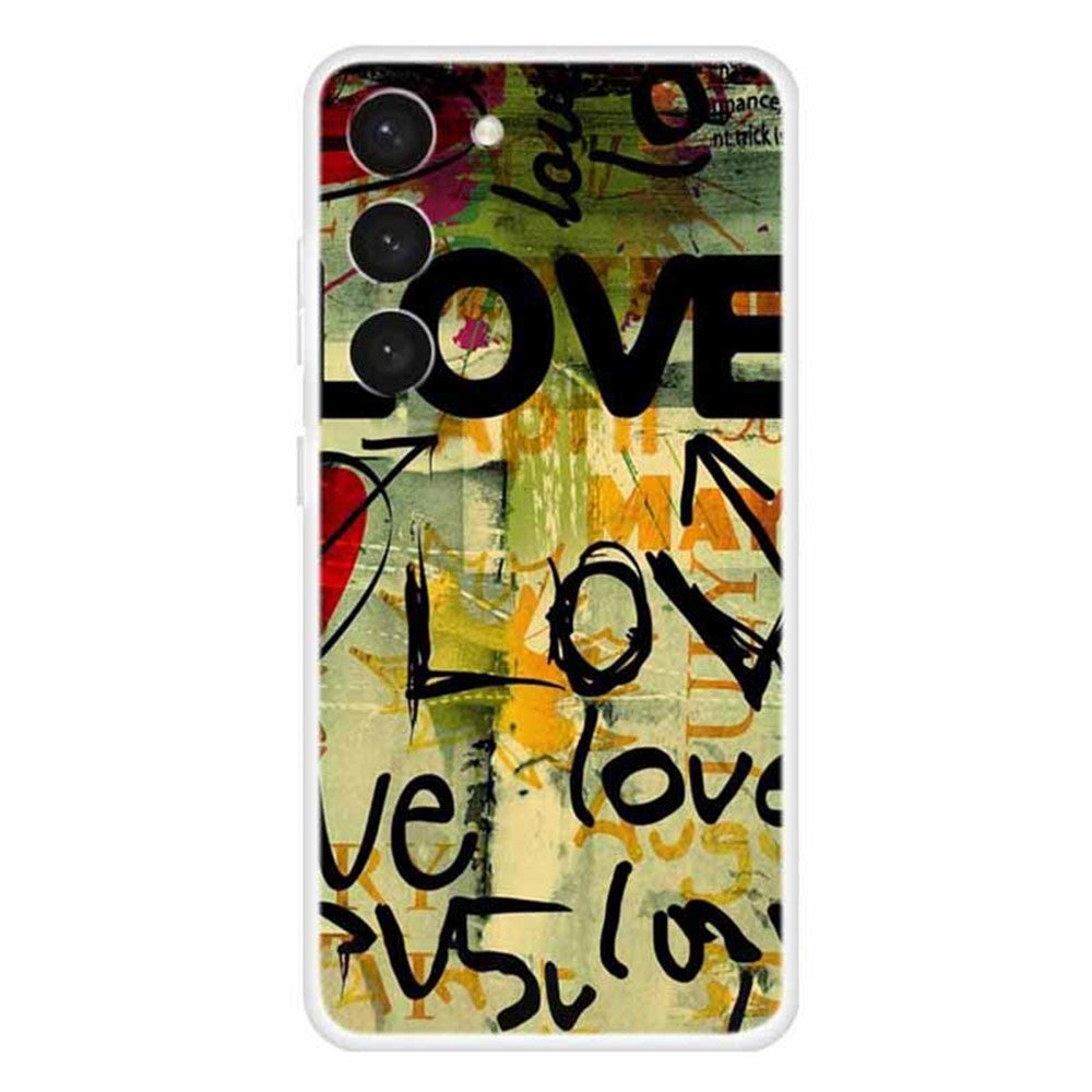 For Samsung Galaxy S23 Pattern Design Phone Case Soft TPU Protective Cover