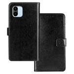 IDEWEI Shockproof Cover for Xiaomi Redmi A2 4G / A1 4G PU Leather Wallet Stand Crazy Horse Texture Phone Case
