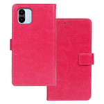 IDEWEI Shockproof Cover for Xiaomi Redmi A2 4G / A1 4G PU Leather Wallet Stand Crazy Horse Texture Phone Case