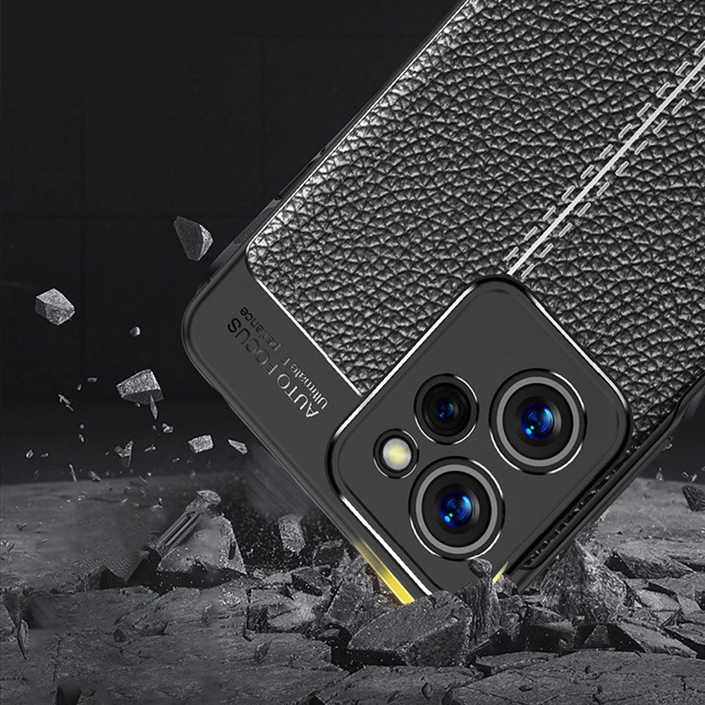 Litchi Texture Protective Phone Case for Xiaomi Redmi Note 12 Pro Speed 5G / Poco X5 Pro 5G , TPU Phone Cover