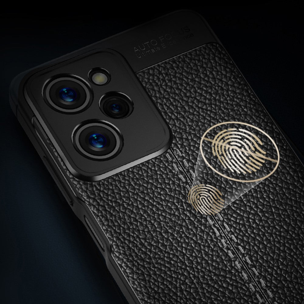 Litchi Texture Protective Phone Case for Xiaomi Redmi Note 12 Pro Speed 5G / Poco X5 Pro 5G , TPU Phone Cover
