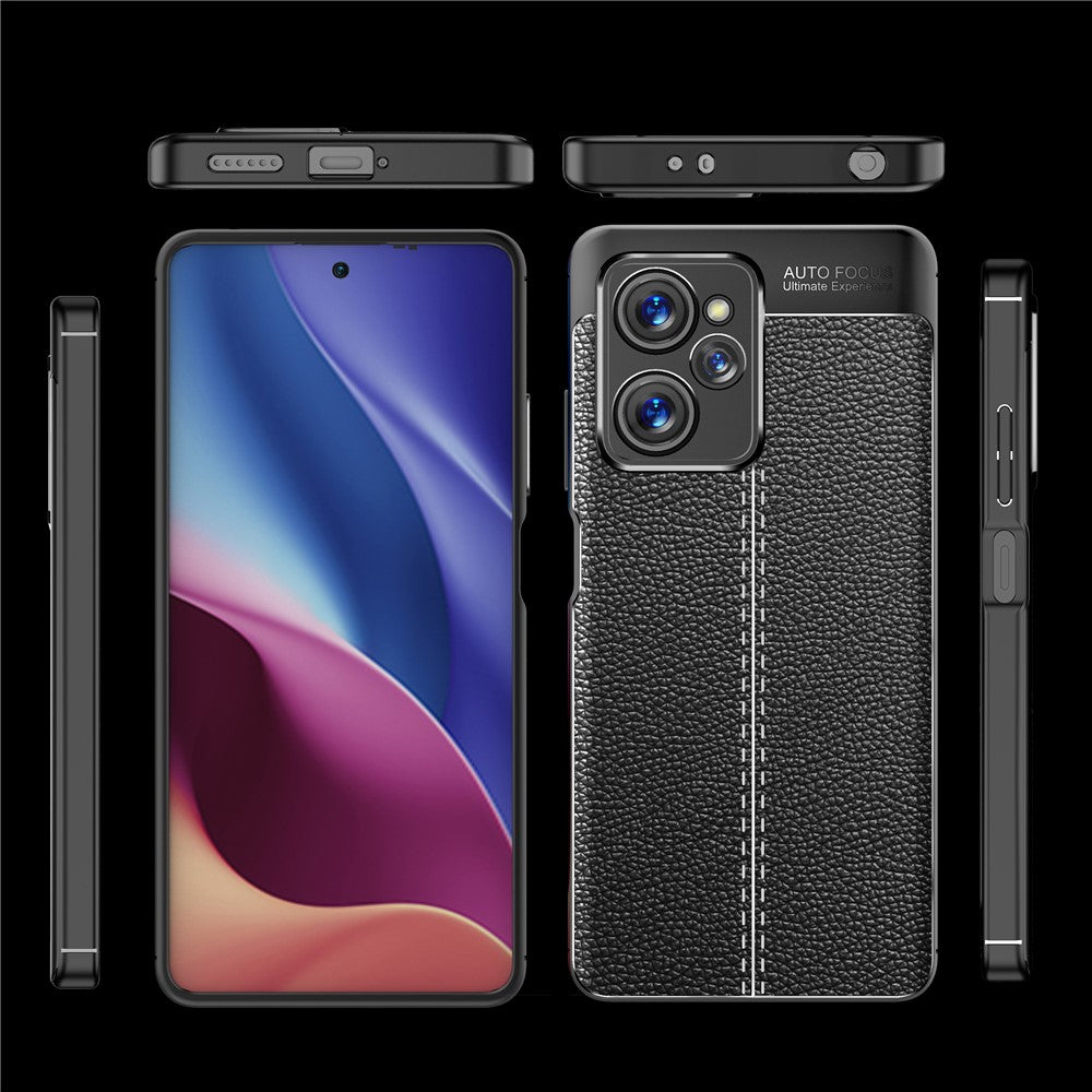 Litchi Texture Protective Phone Case for Xiaomi Redmi Note 12 Pro Speed 5G / Poco X5 Pro 5G , TPU Phone Cover