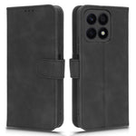 For Honor X8a 4G Hudvenligt PU-læder telefoncover med stander, beskyttende telefonpung-cover