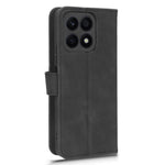 For Honor X8a 4G Hudvenligt PU-læder telefoncover med stander, beskyttende telefonpung-cover