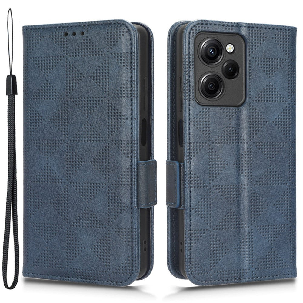 Xiaomi Poco X5 Pro 5G / Redmi Note 12 Pro Speed 5G Cell Phone Stand Case Imprinted Pattern Wallet Cover
