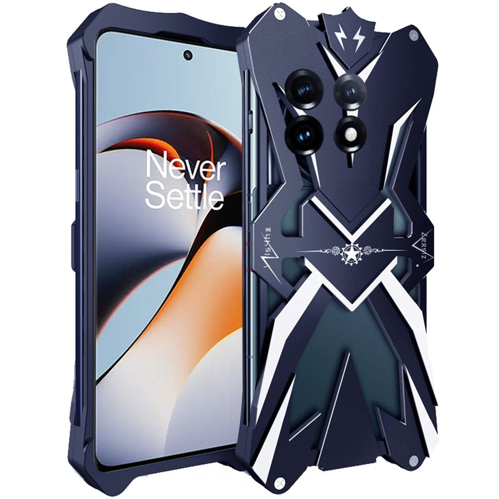 OnePlus 11 5G Kraftigt Armor Metal Phone Case Robust Stötsäkert Mobilmobilskydd