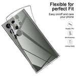 Samsung Galaxy S23 Ultra Stødsikkert TPU-mobilcover, anti-fingeraftryk og beskyttende mobilcover