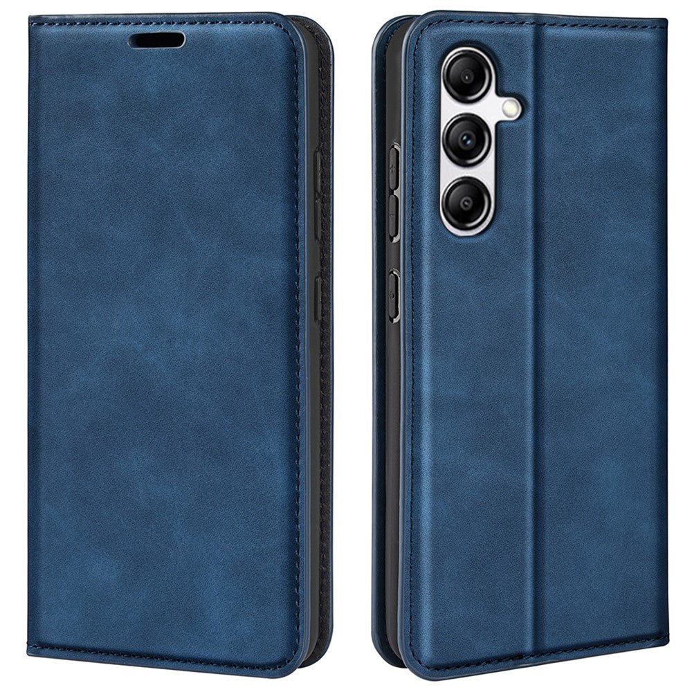 For Samsung Galaxy A34 5G Skin-touch Wallet Case PU Leather Flip Stand Phone Cover