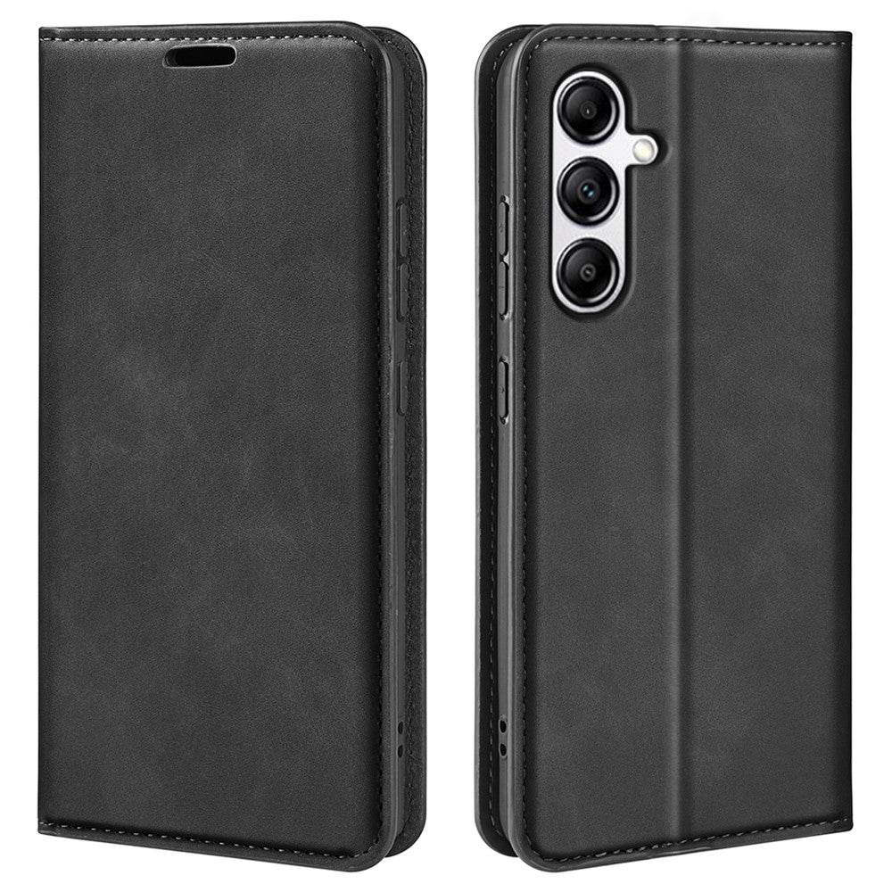 For Samsung Galaxy A34 5G Skin-touch Wallet Case PU Leather Flip Stand Phone Cover