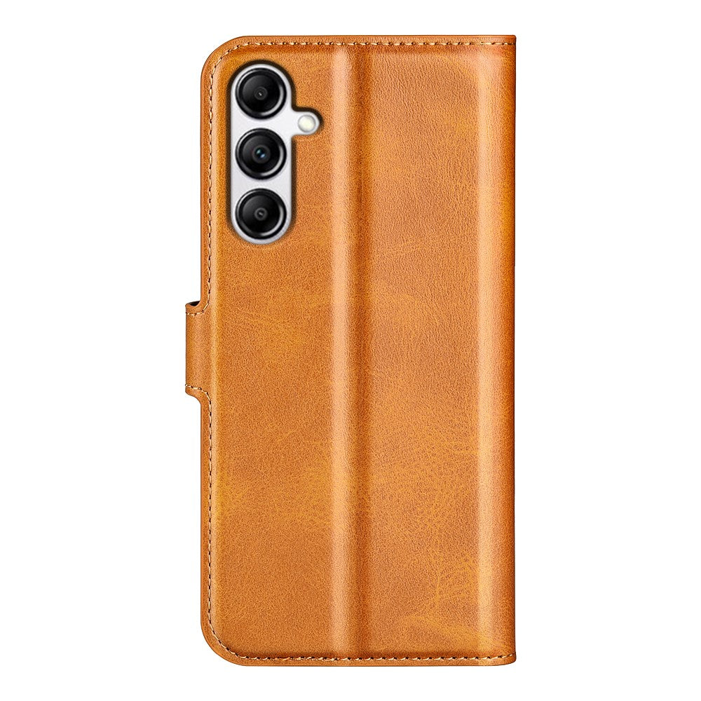 Til Samsung Galaxy A34 5G Folio Flip Telefoncover Kalvetekstur Standpungcover