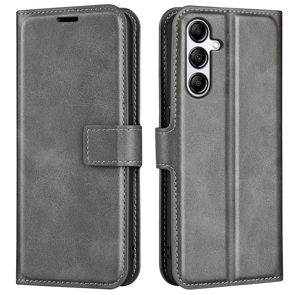 Til Samsung Galaxy A34 5G Folio Flip Telefoncover Kalvetekstur Standpungcover