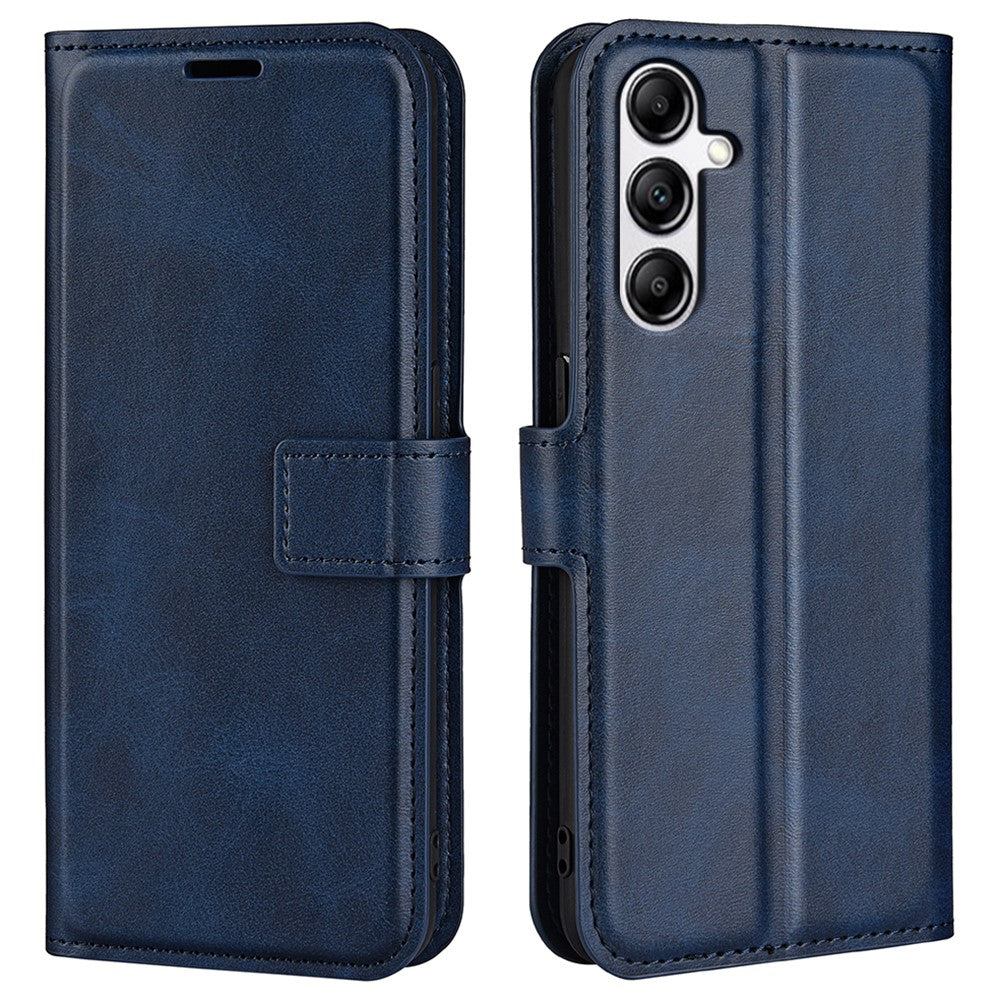 Til Samsung Galaxy A34 5G Folio Flip Telefoncover Kalvetekstur Standpungcover