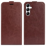 Vertical Flip Cover for Samsung Galaxy A34 5G , Crazy Horse Texture Leather Case with Card Slot