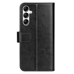 Til Samsung Galaxy A34 5G Crazy Horse Texture Cover Læderpung Stativ Folio Flip Cover