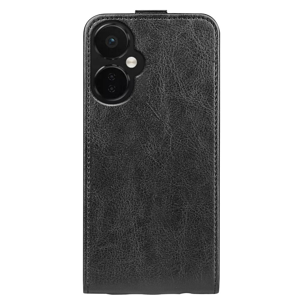 Crazy Horse Texture Läderfodral till OnePlus Nord CE 3 Lite 5G / Nord N30 5G, Korthållare Vertikalt Flipfodral