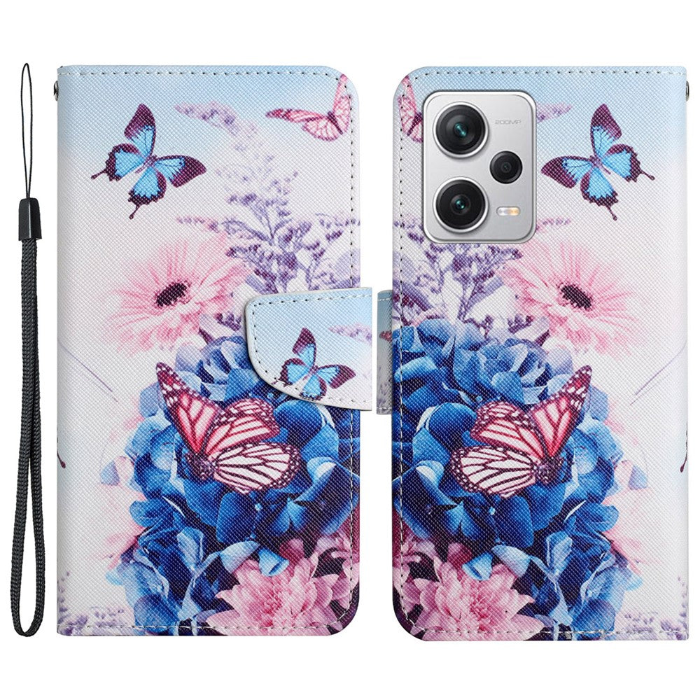 Xiaomi Redmi Note 12 Pro 5G / Note 12 Pro Speed 5G / Poco X5 Pro 5G Lädermönster Plånboksfodral