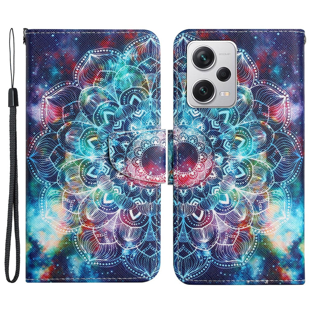 Xiaomi Redmi Note 12 Pro 5G / Note 12 Pro Speed 5G / Poco X5 Pro 5G Lädermönster Plånboksfodral