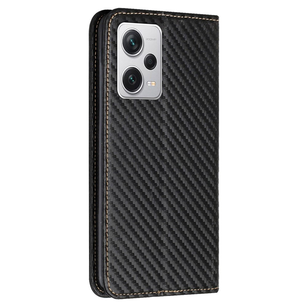 For Xiaomi Poco X5 Pro 5G / Redmi Note 12 Pro 5G / Note 12 Pro Speed 5G Leather Phone Case Stand
