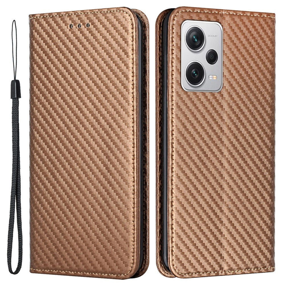 For Xiaomi Poco X5 Pro 5G / Redmi Note 12 Pro 5G / Note 12 Pro Speed 5G Leather Phone Case Stand