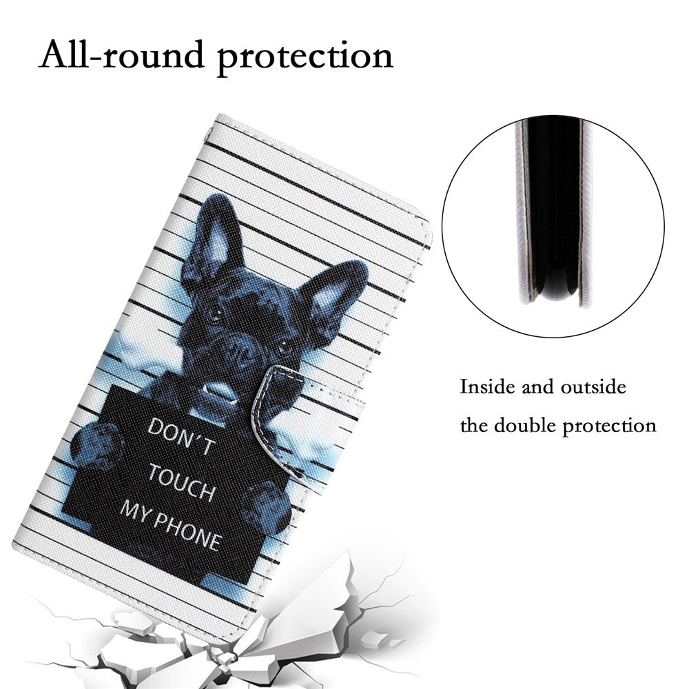 For Xiaomi Redmi Note 12 Pro 5G / Note 12 Pro Speed 5G / Poco X5 Pro 5G PU Leather Stand Pattern Phone Case with Wallet