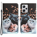 For Xiaomi Redmi Note 12 Pro 5G / Note 12 Pro Speed 5G / Poco X5 Pro 5G PU Leather Stand Pattern Phone Case with Wallet