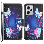 For Xiaomi Redmi Note 12 Pro 5G / Note 12 Pro Speed 5G / Poco X5 Pro 5G PU Leather Stand Pattern Phone Case with Wallet