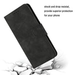 For Samsung Galaxy A24 4G (162.1 x 77.6 x 8.3mm) Solid Color Protective Flip Phone Case Wallet Stand Leather Cell Phone Cover