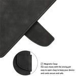 For Samsung Galaxy A24 4G (162.1 x 77.6 x 8.3mm) Solid Color Protective Flip Phone Case Wallet Stand Leather Cell Phone Cover