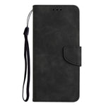 For Samsung Galaxy A24 4G (162.1 x 77.6 x 8.3mm) Solid Color Protective Flip Phone Case Wallet Stand Leather Cell Phone Cover