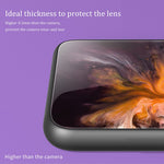 Til Samsung Galaxy A54 5G Marmormønster Telefoncover Hærdet Glas + PC + TPU Stødbeskyttende Cover