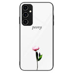 For Samsung Galaxy A54 5G Phone Cover Pattern Printing Tempered Glass+PC+TPU Phone Case