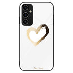 For Samsung Galaxy A54 5G Phone Cover Pattern Printing Tempered Glass+PC+TPU Phone Case
