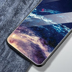 For Xiaomi 13 Pro 5G Cell Phone Case Pattern Printing Tempered Glass+PC+TPU Protective Phone Cover