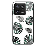 Xiaomi 13 Pro 5G mobilmobilskal mönstertryck härdat glas + PC + TPU skyddande mobilskal