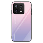 For Xiaomi 13 Pro 5G Cell Phone Case Pattern Printing Tempered Glass+PC+TPU Protective Phone Cover