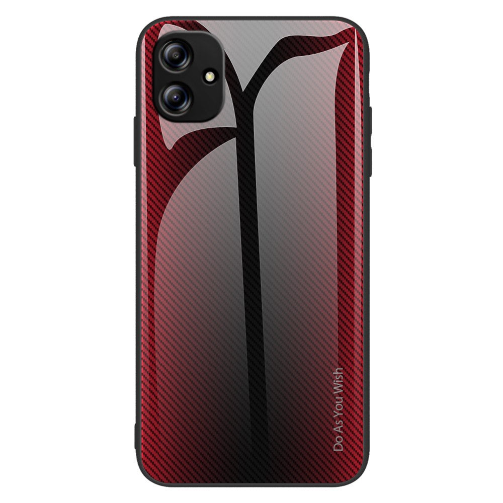 Cell Phone Cover For Samsung Galaxy A04e 4G / M04 4G / F04 4G , Tempered Glass + TPU Protective Phone Case