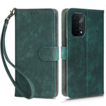For Oppo A93 5G / A74 5G / A54 5G Phone Wallet Case RFID Blocking PU Leather Stand Cover with Strap
