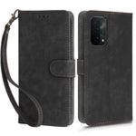 For Oppo A93 5G / A74 5G / A54 5G Phone Wallet Case RFID Blocking PU Leather Stand Cover with Strap