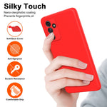 For Samsung Galaxy A34 5G Back Cover with Fiber Lining 2.2mm Thickness Rubberized TPU Phone Case